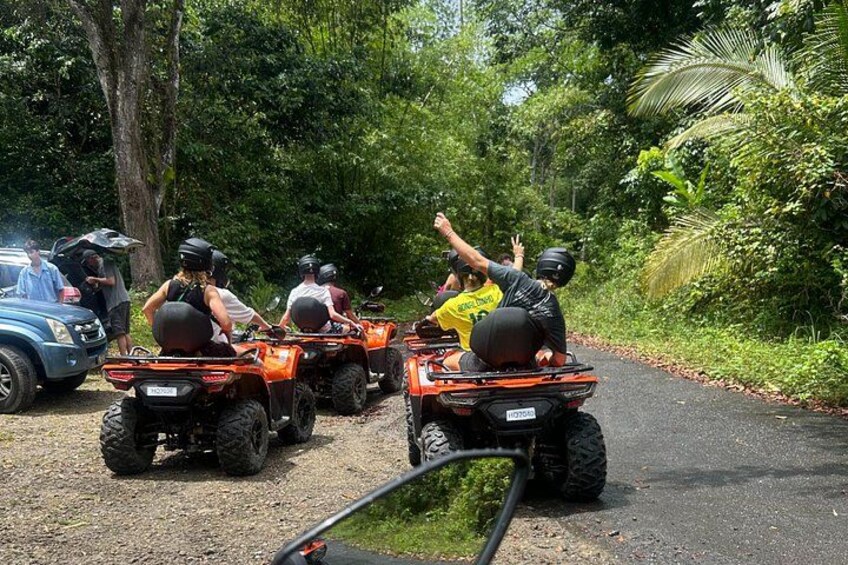 St Lucia ATV Tour : Waterfall, Plantation, Beach and Distillery 2