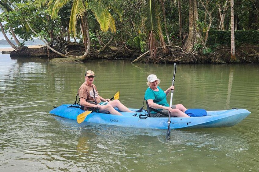 Guided Kayak Wildlife South Caribbean Cocles, Punta Uva, Puerto Viejo. 2