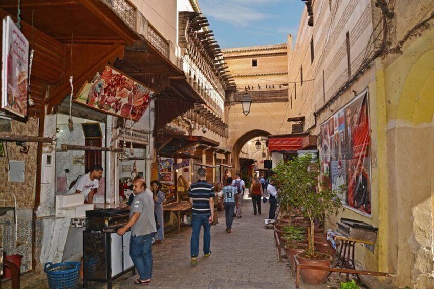 Discover Fes with an local guide ,souks and historical monuments 2