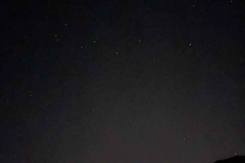 A night sky with scattered stars. 2