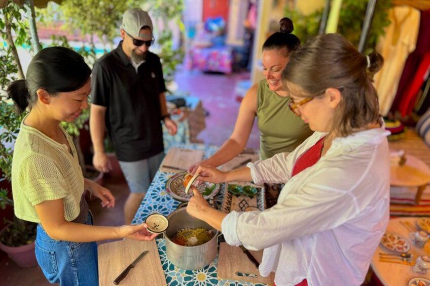 Moroccan Cooking Class with Local Amazigh Family in Medina Rabat 5