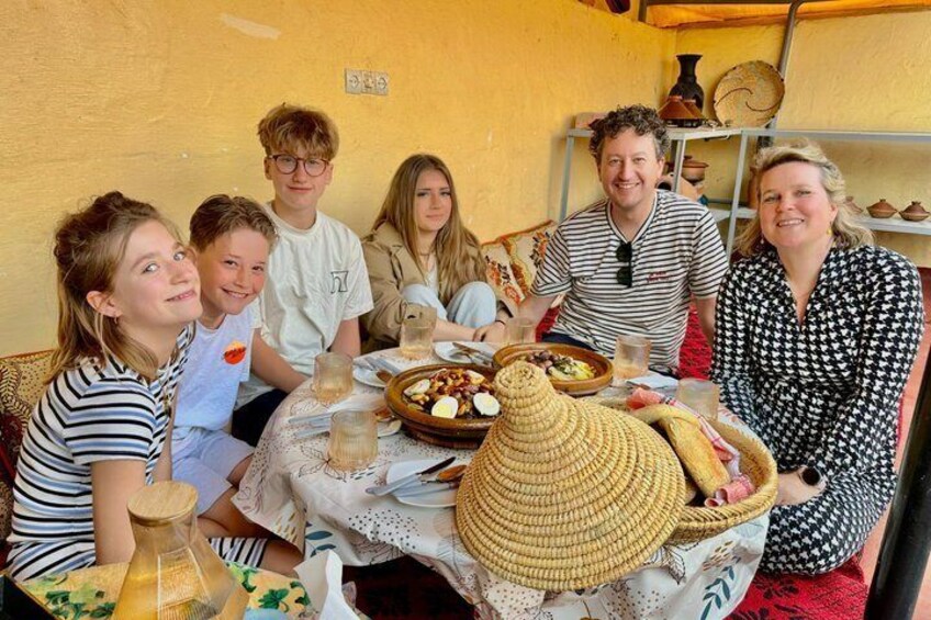 Moroccan Cooking Class with Local Amazigh Family in Medina Rabat 3