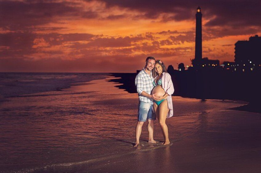 Maspalomas: Private professional photo session at sunset. 4