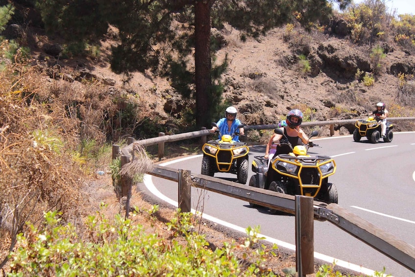 Picture 1 for Activity Tenerife: Teide ATV Trip (daytime/sunset) with jet ski option 3
