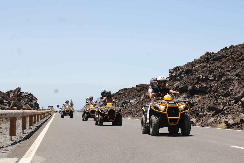 Picture 2 for Activity Tenerife: Teide ATV Trip (daytime/sunset) with jet ski option 4