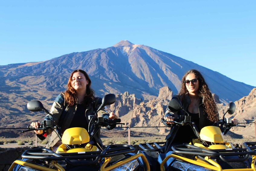 Tenerife: Teide Quad Trip (daytime/sunset) with jet ski option 1