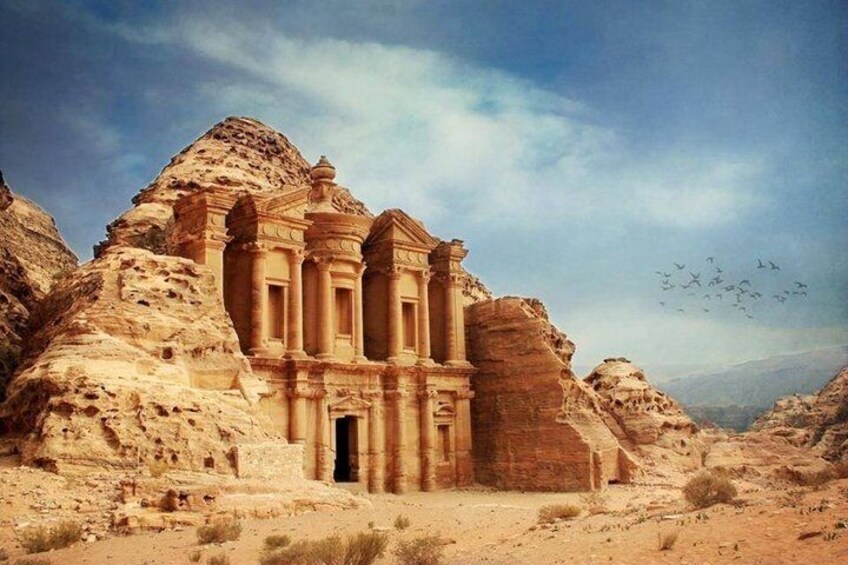 Private Petra Back Trail Hike to the Monastery with Local Guide 2