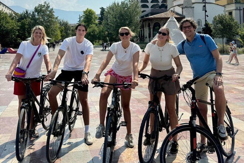 Tirana Sunset Bike Tour Cycle Albania's Capital and Park Visit 2