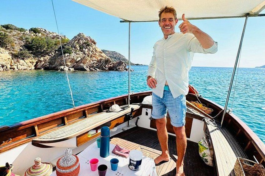 Just enjoy. a coffee on board 2
