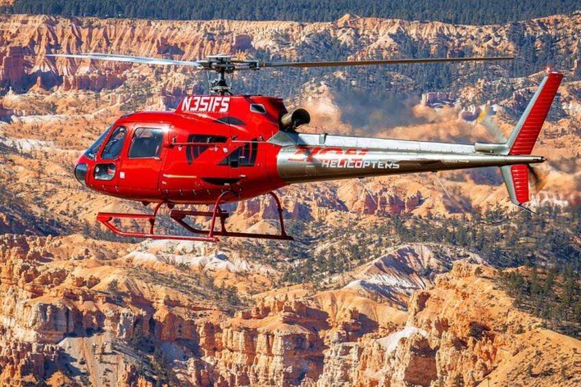 180 degree panoramic views from Bryce Canyon Helicopters 5
