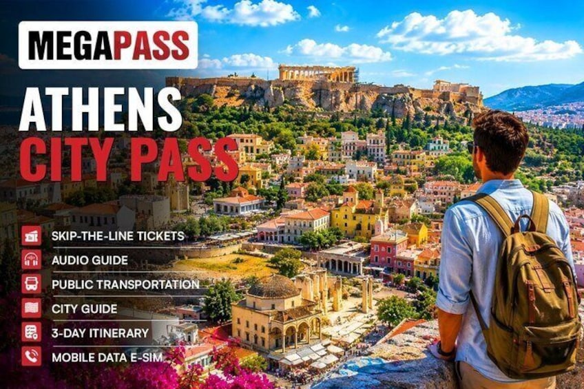 Acropolis & Museum, 2-Day Hop-On Hop-Off & 24h Transport 1