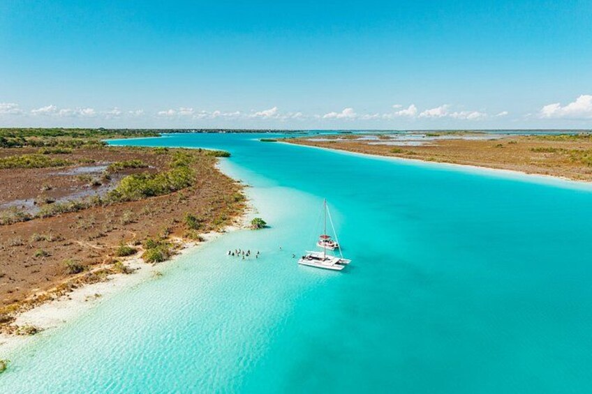 Bacalar Lagoon 3 Hour Catamaran Sailing Tour 3
