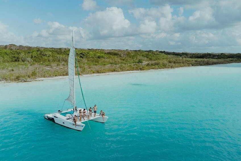 Bacalar Lagoon 3 Hour Catamaran Sailing Tour 2