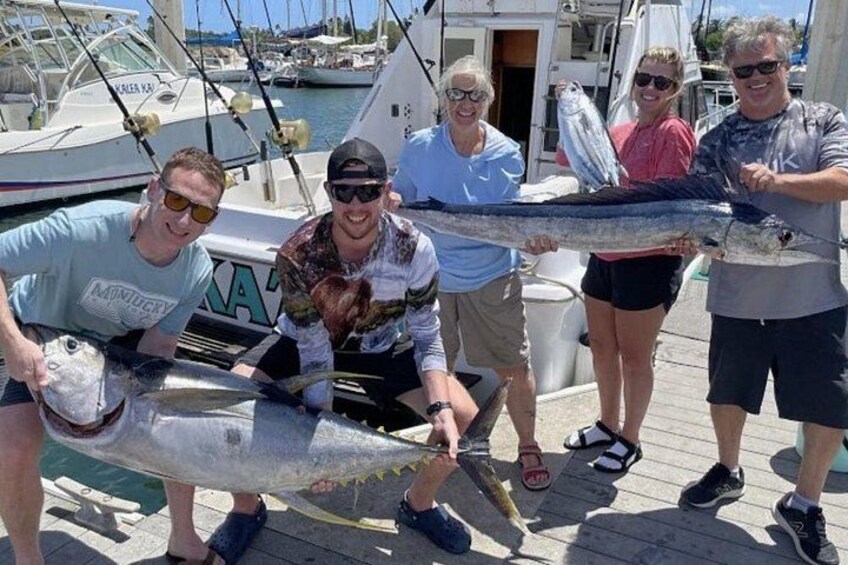Deep Sea Fishing on North Shore Of Oahu 2