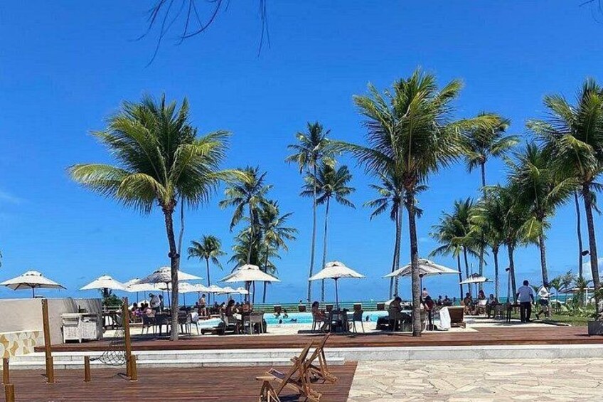 Vivari Beach Club in Ipioca leaving from Maceió with transport 2