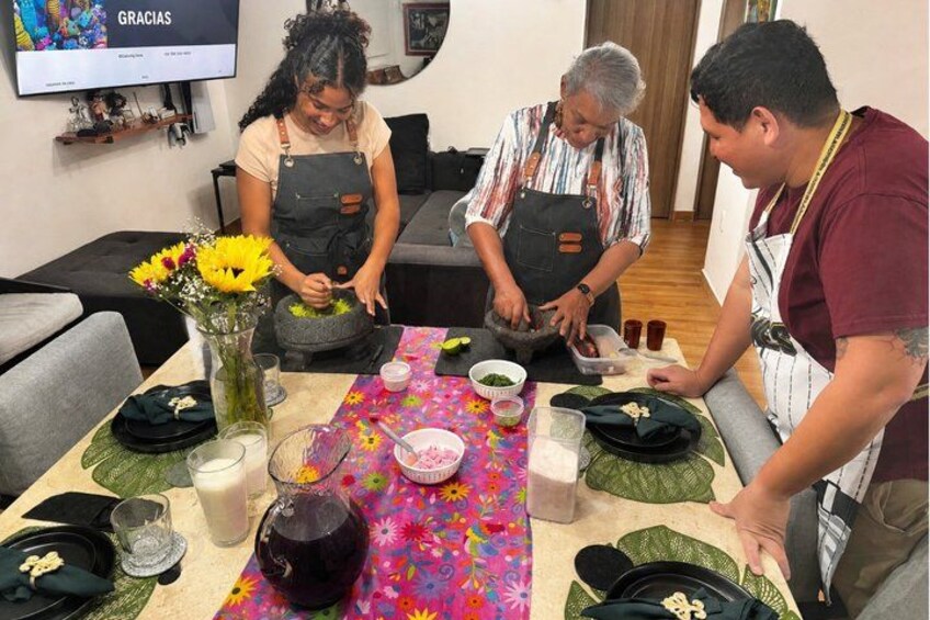 Authentic Mexican Cooking Class, Dinner & Cultural Experience 1