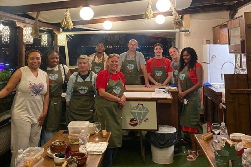Cooking Class & Dinner at a Roof Garden in Athens 2
