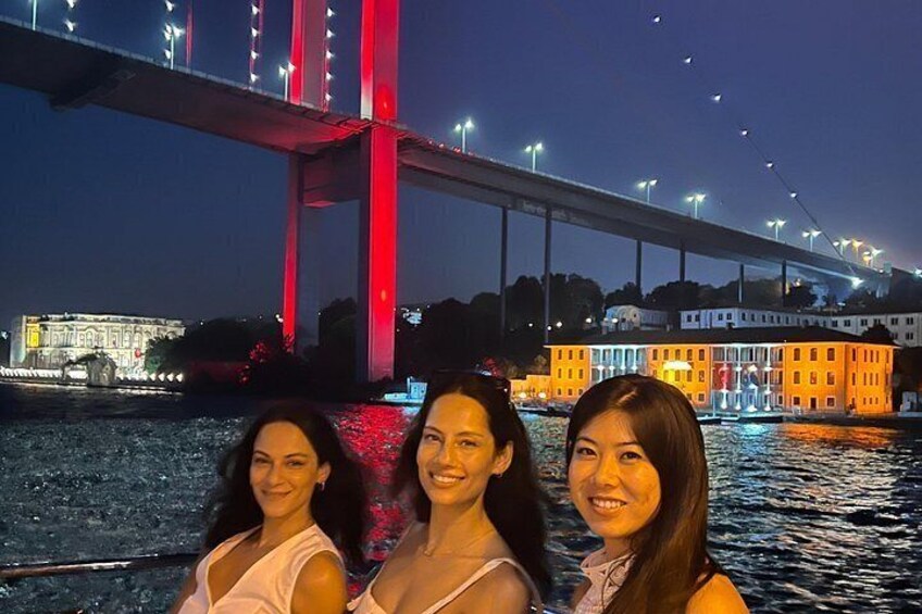 Soaking up the iconic sights of Istanbul from the unique perspective of a Bosphorus yacht. 4