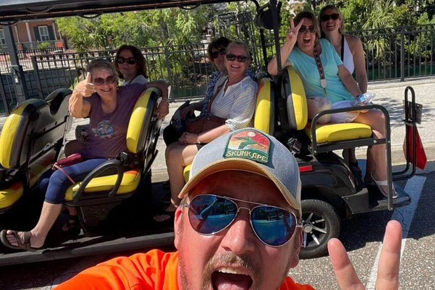 St. Augustine Historical FOOD Tour on Electric Cart with Pick Up 3