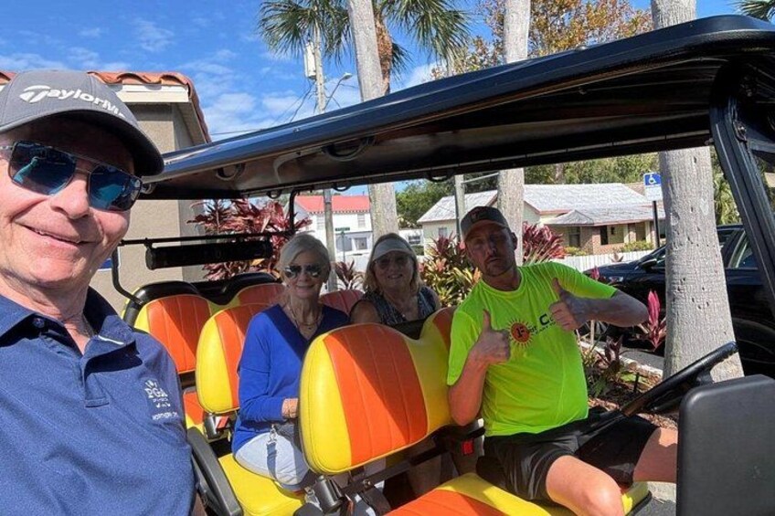 St. Augustine Historical FOOD Tour on Electric Cart with Pick Up 5