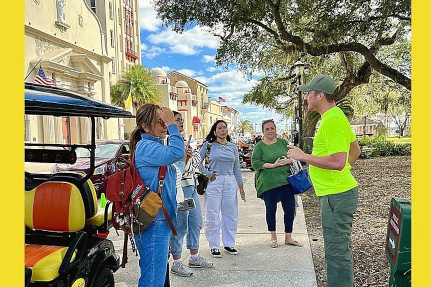 St. Augustine Historical FOOD Tour on Electric Cart with Pick Up 3