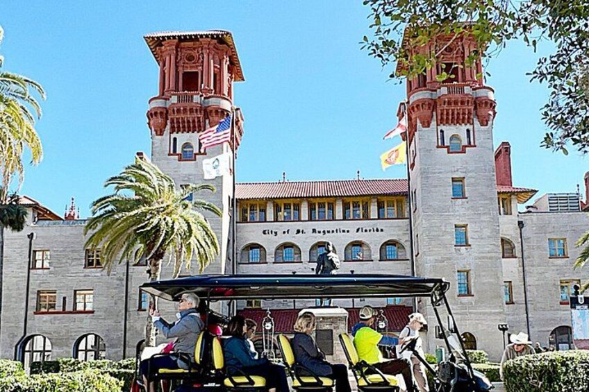 St. Augustine Historical FOOD Tour on Electric Cart with Pick Up 2