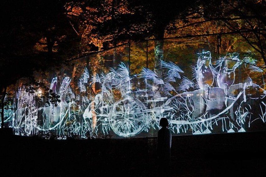 teamLab, Walk, Secondary Forest 3