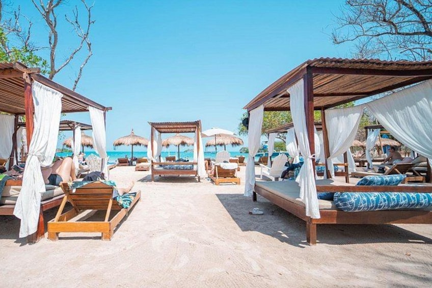 Full Day Private Island Islabela Beach Club with Food 5