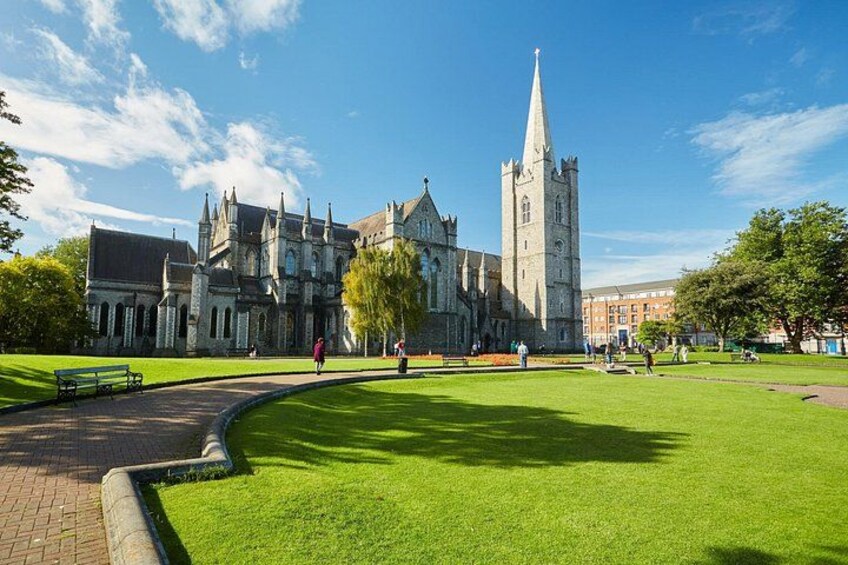 St Patricks Cathedral-Dublin Castle Exterior & Book of Kells Tour 3