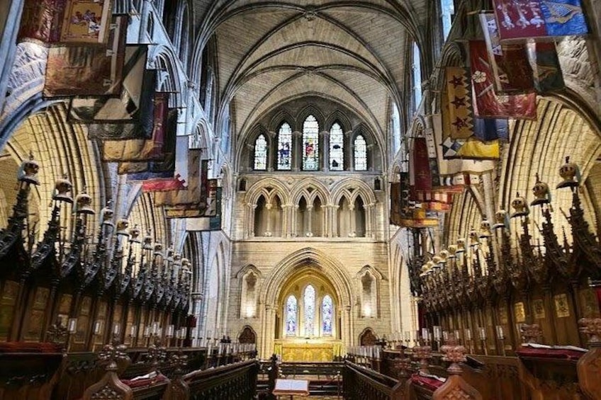 St Patricks Cathedral-Dublin Castle Exterior & Book of Kells Tour 2
