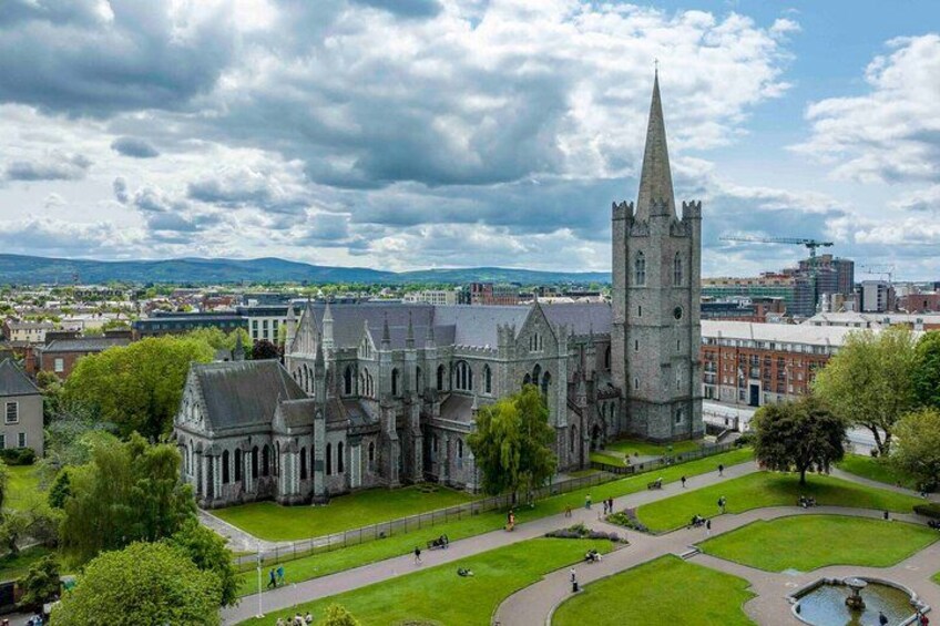 St Patricks Cathedral-Dublin Castle Exterior & Book of Kells Tour 1