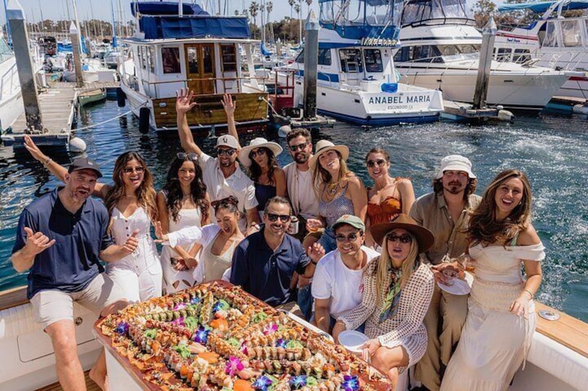 Sushi Cruise Boating Experience in San Diego 1