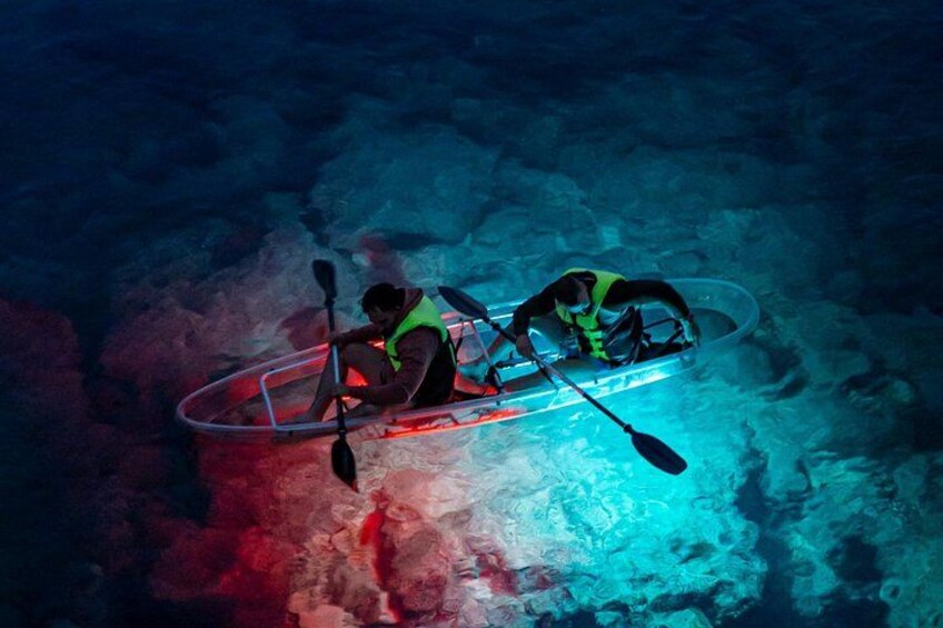 Pula: Night Kayak Tour with Glowing Kayaks 4
