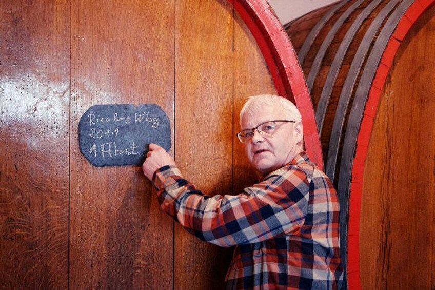 Mosel Organic Wine Tasting and Cellar Tour in Reil 3