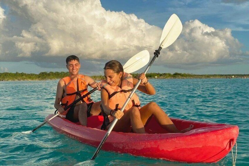 Sunset Kayak Bacalar 2