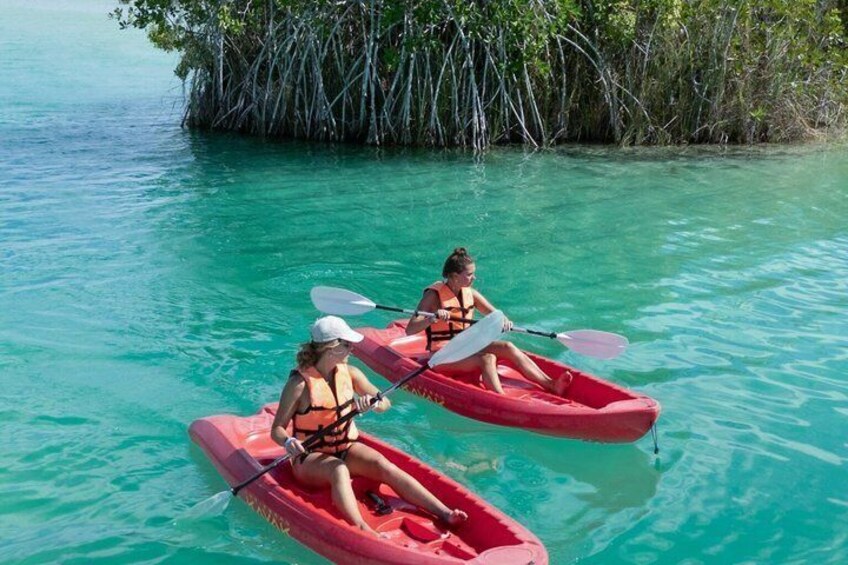 Sunset Kayak Bacalar 4