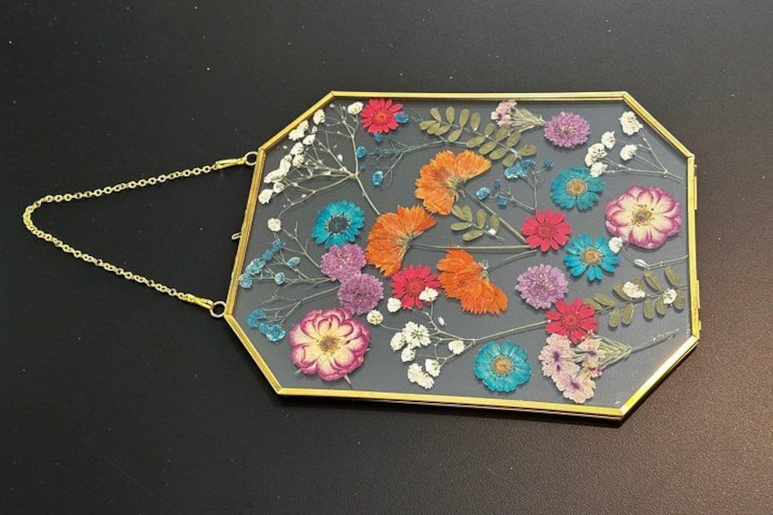 Pressed Flower Art 1