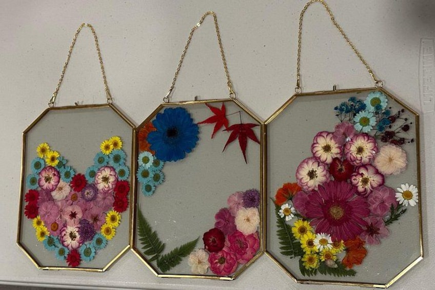 Pressed Flower Art 3