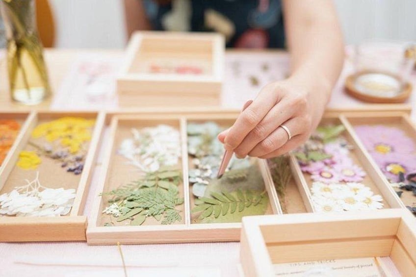 Pressed Flower Art 5