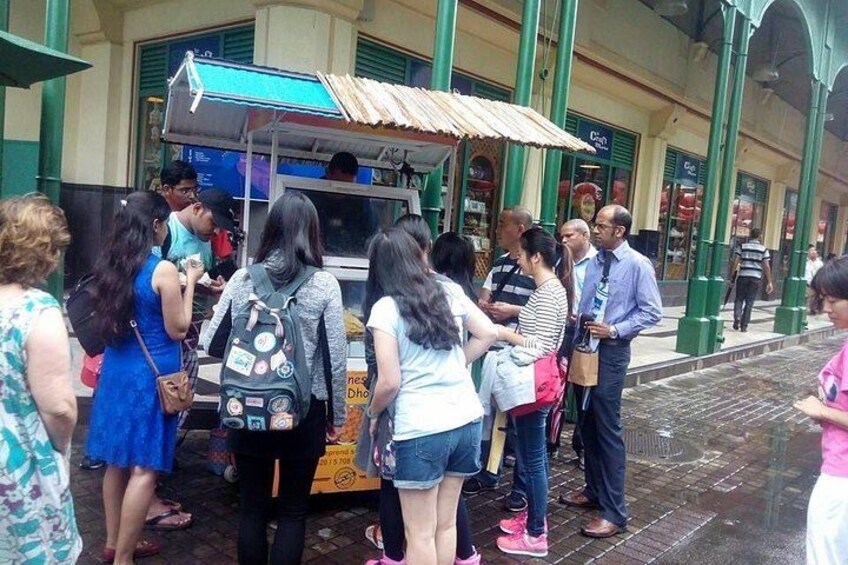 Food tasting by our drivers and local persons 5