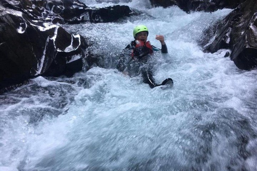 Canyoning in the Alcantara Gorges 5