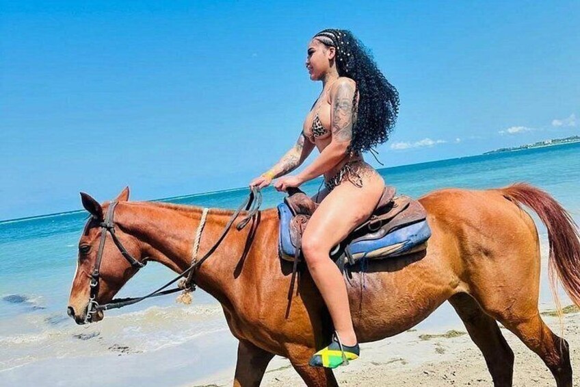 Horseback Ride and Swim Experience Montego with Transportation 1