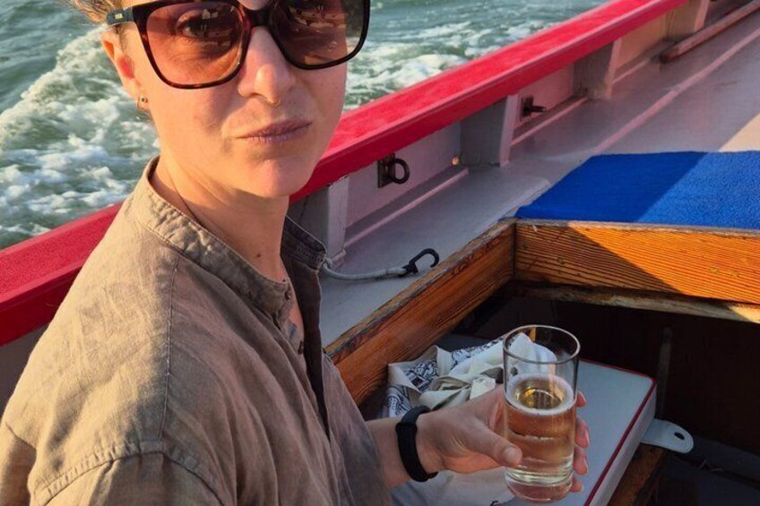 Venice: Relaxing Sunset Ride aboard old fishing boat 2