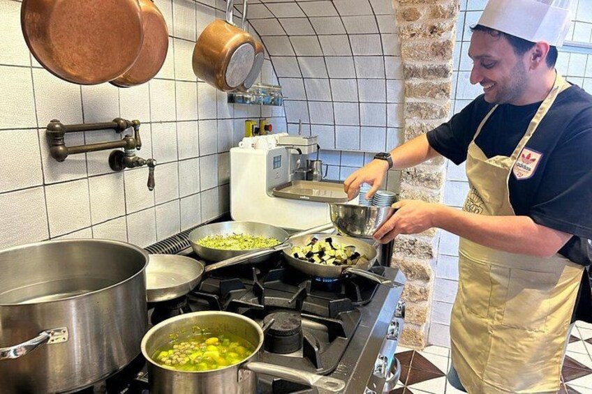 Homemade restaurant at Tenute Baglio Passofondo 5