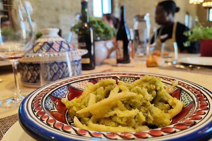 Homemade restaurant at Tenute Baglio Passofondo 1