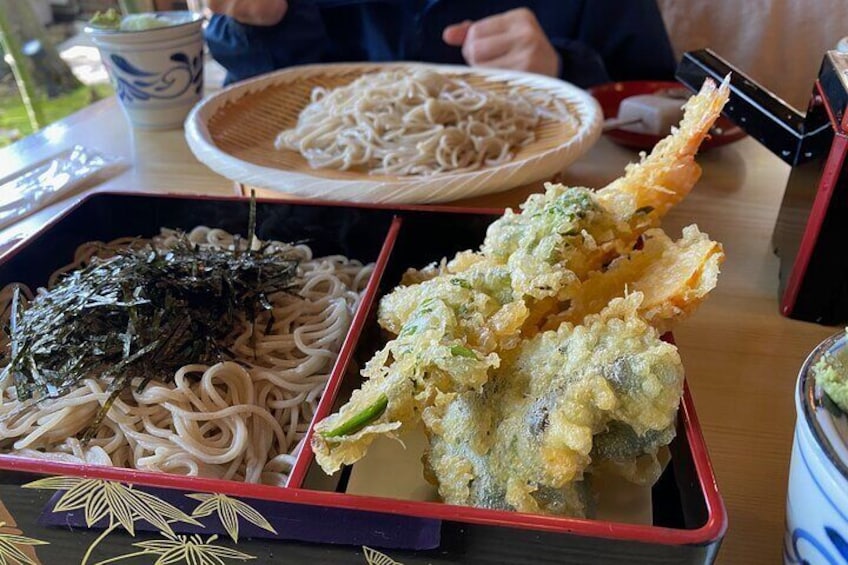 There Are Many Types of Soba — Tempura Soba Is Especially Popular