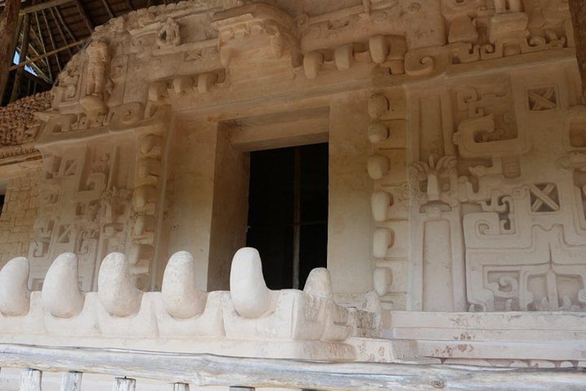 Valladolid: Ek Balam site, local Markets & Cenote swim, pick up 3