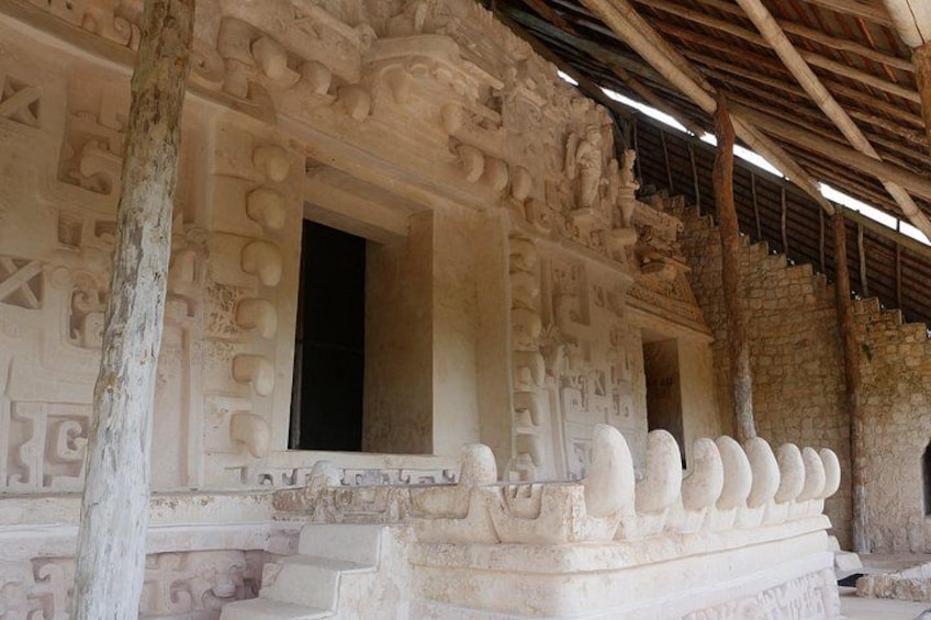Valladolid: Ek Balam site, local Markets & Cenote swim, pick up 3