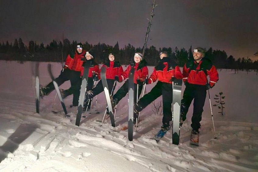 Happy skiers 2