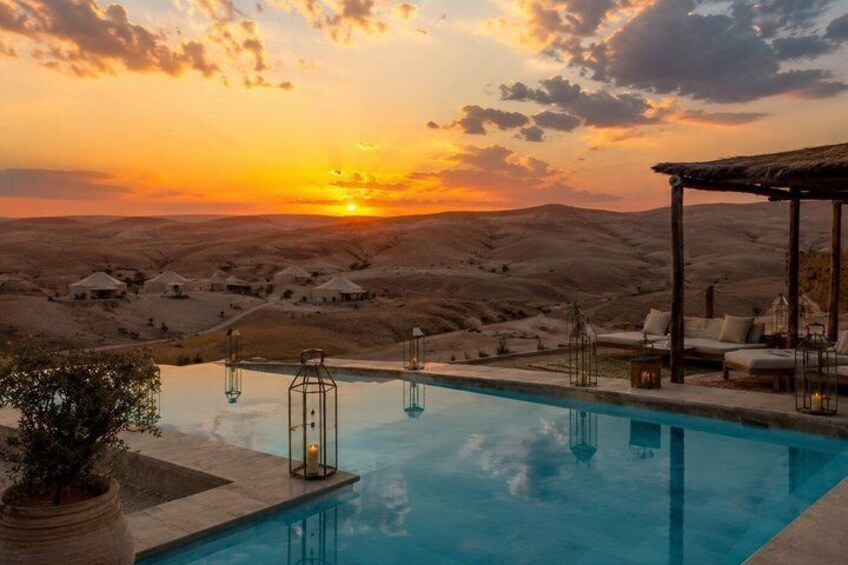 Marrakech Desert: Agafay & Quad and Camel ride, Lunch, and Pool 2
